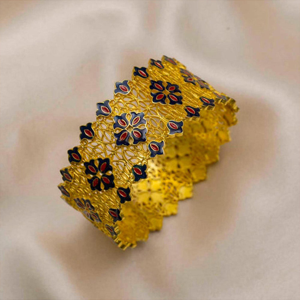 ZARIIN Floral Traces Bangle