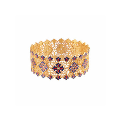 ZARIIN Floral Traces Bangle
