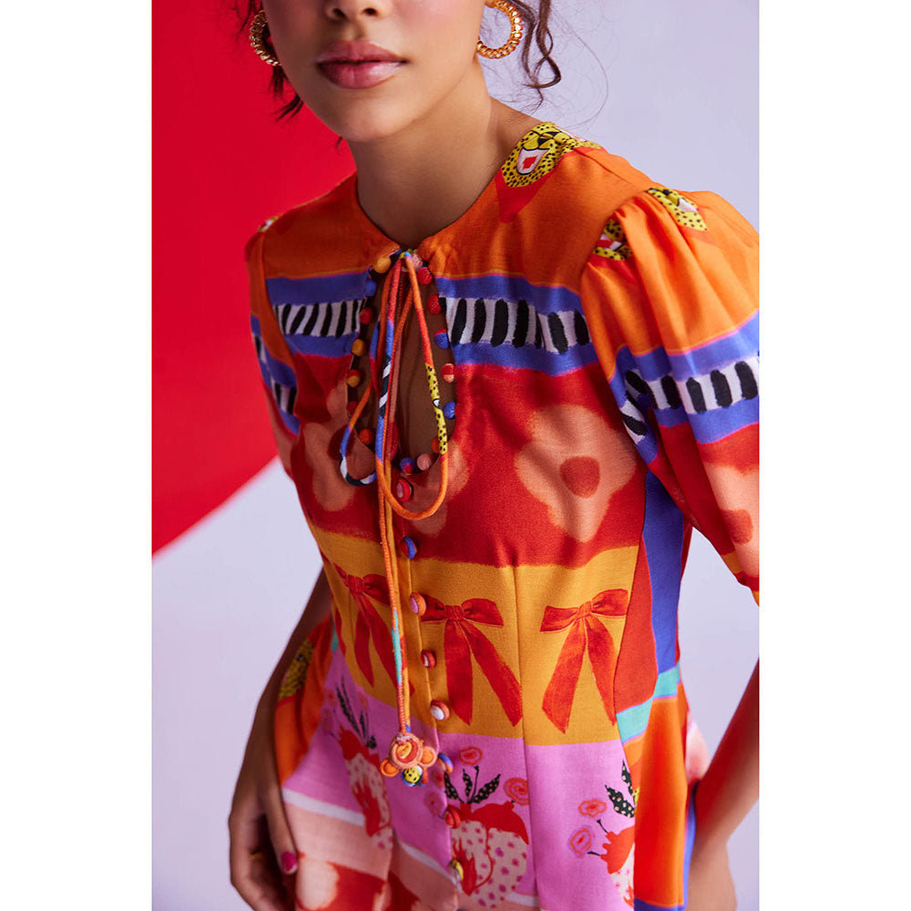 Zip by Payal & Zinal Hearts Unlocked Sunny Sweetheart Dress