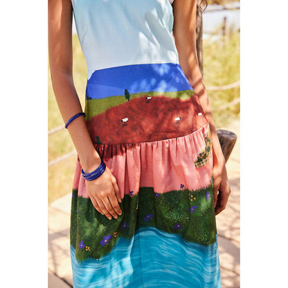 Zip by Payal & Zinal Fields Of Fancy Multi-Color Dress