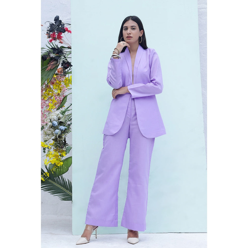AlterEGO Lavender Open Blazer