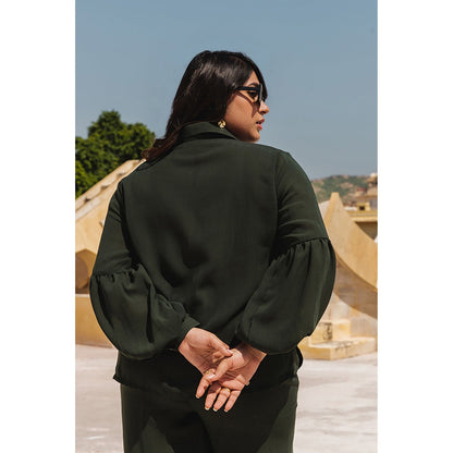 AlterEGO Morine - So She Says Shirt Forest Green