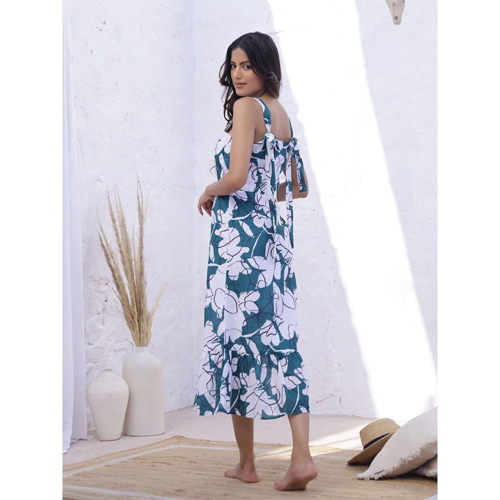 AlterEGO Harper Make Me Yours Tie Strap Midi Dress