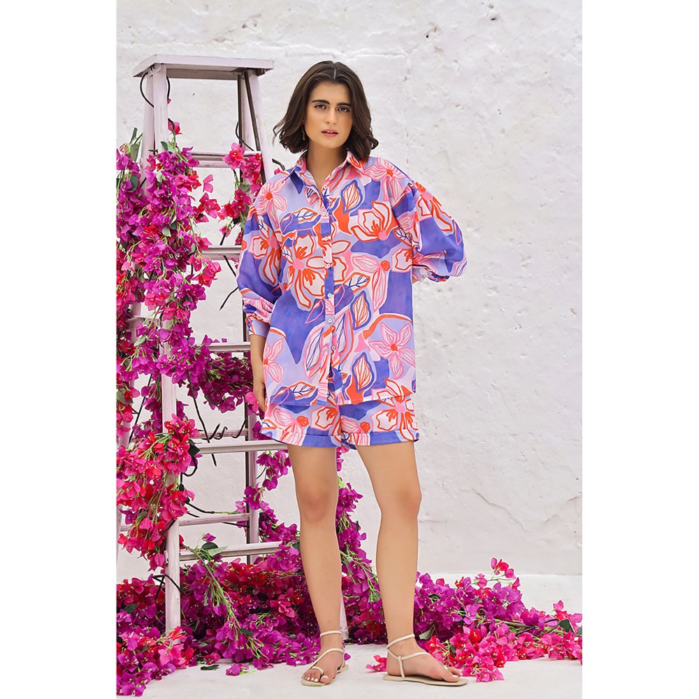 AlterEGO Zale Tale of Two Blue Co-Ord (Set of 2)