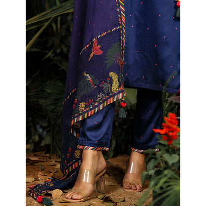 Baise Gaba Jugnu Kurta (Set of 3)