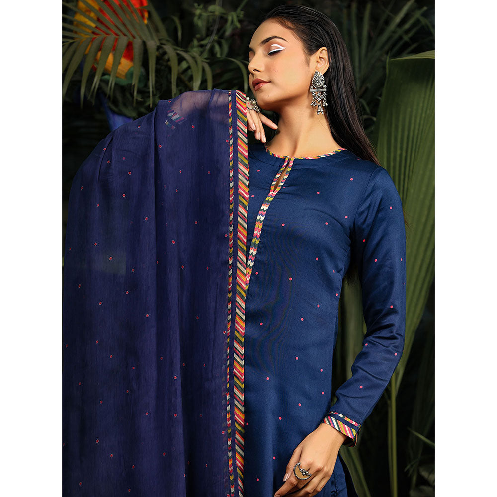 Baise Gaba Jugnu Kurta (Set of 3)
