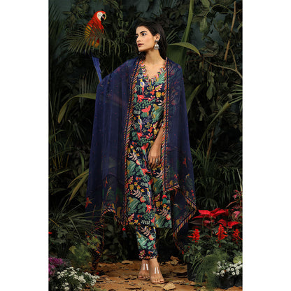 Baise Gaba Anam Kurta (Set of 3)