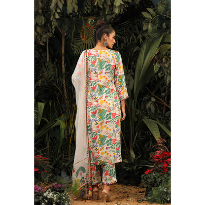 Baise Gaba Ambar Kurta (Set of 3)