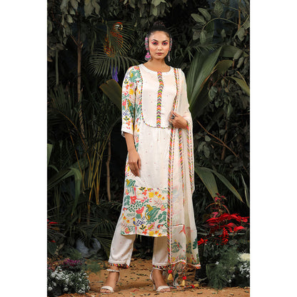 Baise Gaba Saba Kurta (Set of 3)