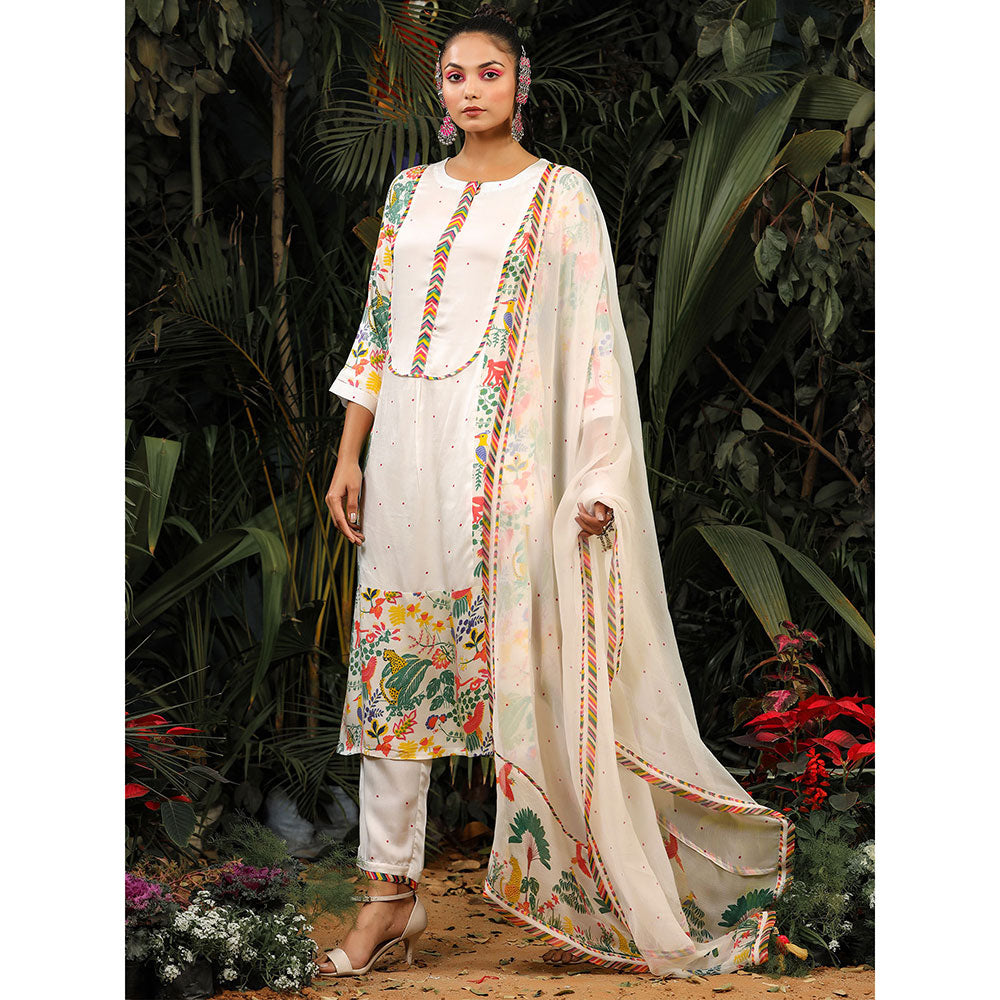 Baise Gaba Saba Kurta (Set of 3)