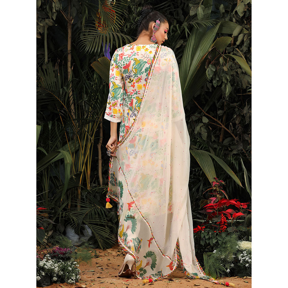 Baise Gaba Saba Kurta (Set of 3)