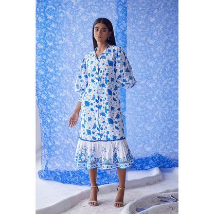 Baise Gaba White Arazi Shirt Dress