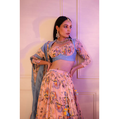 Baise Gaba Peach Nishi Blouse