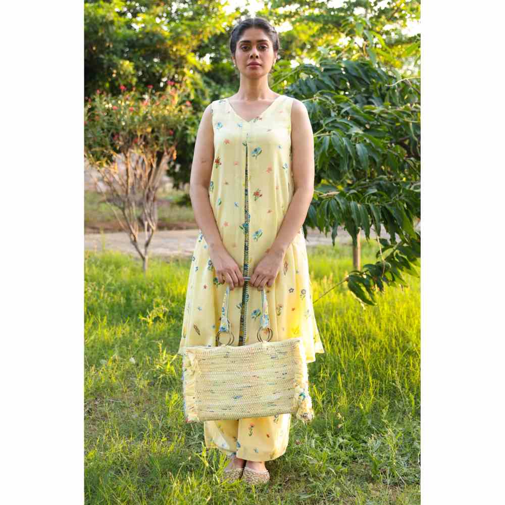 Baise Gaba Bliss Co-Ord - Yellow (Set of 2)