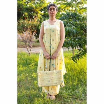 Baise Gaba Bliss Co-Ord - Yellow (Set of 2)