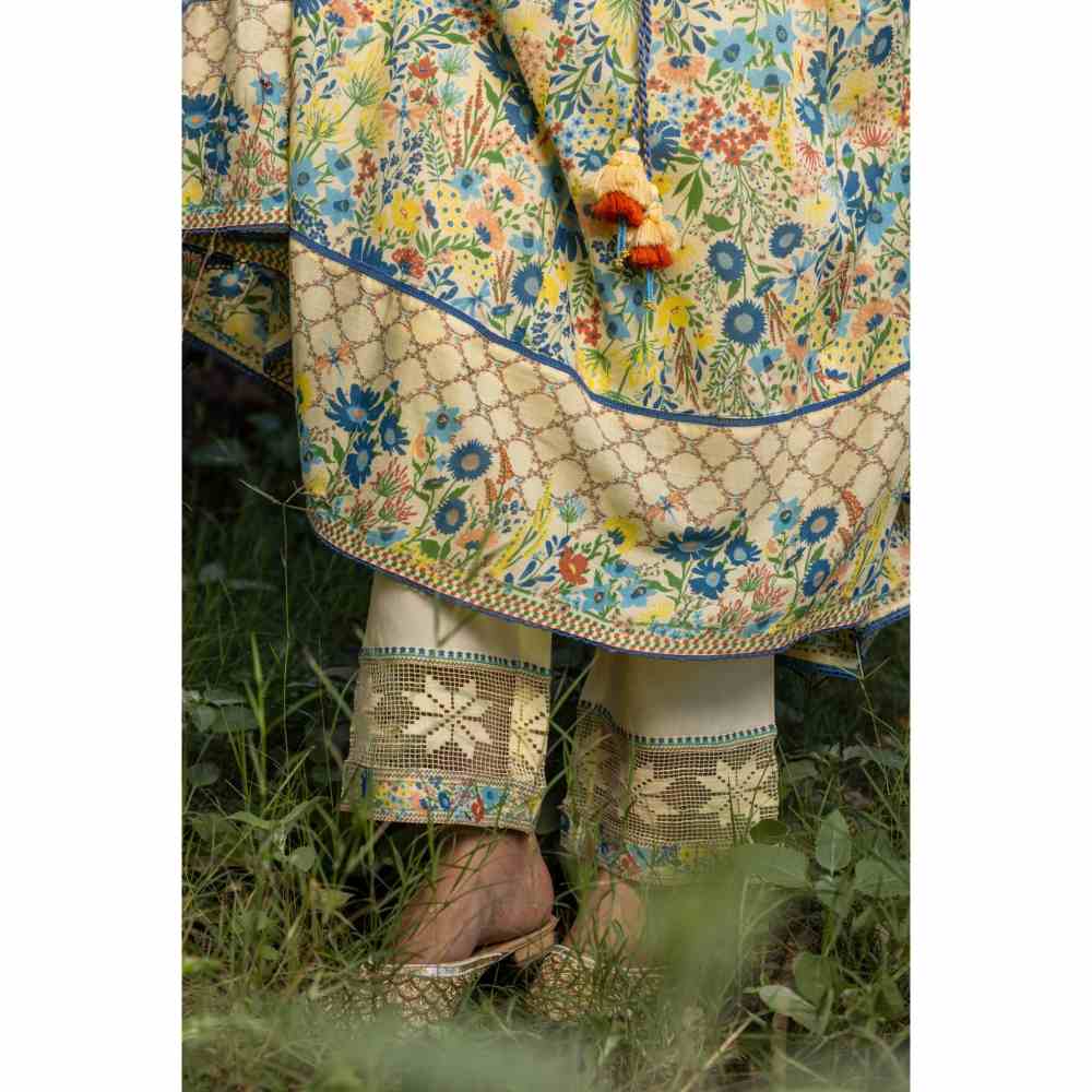 Baise Gaba Anva Pants - Yellow