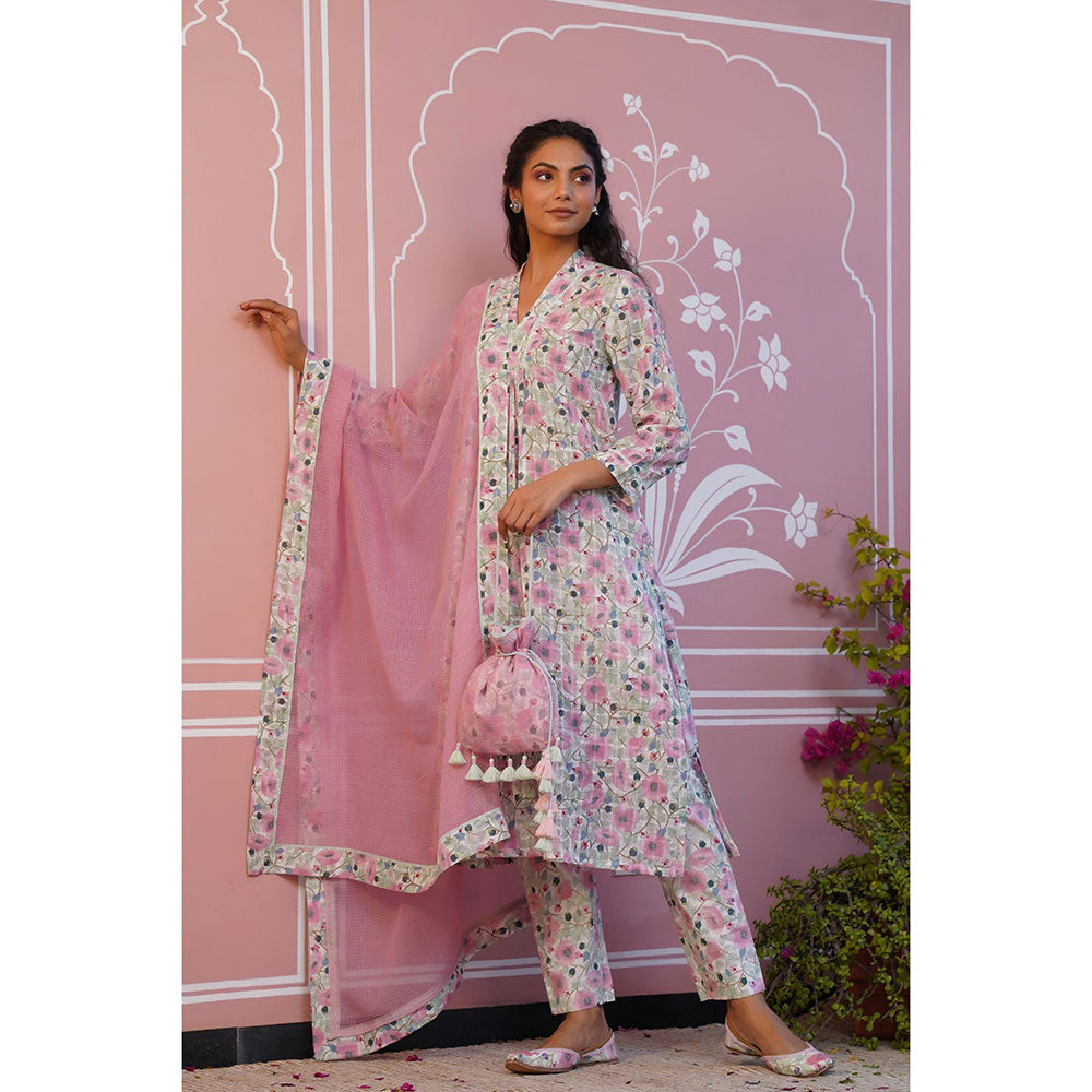 Baise Gaba Mellow Kurta (Set of 3)