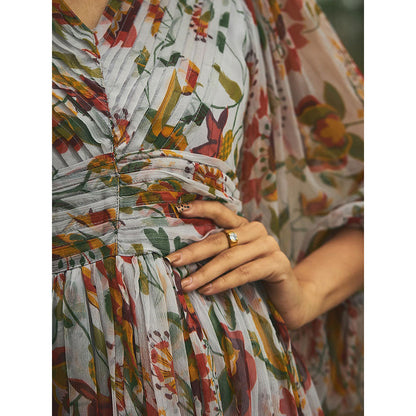 Baise Gaba Grey Delonix Dress