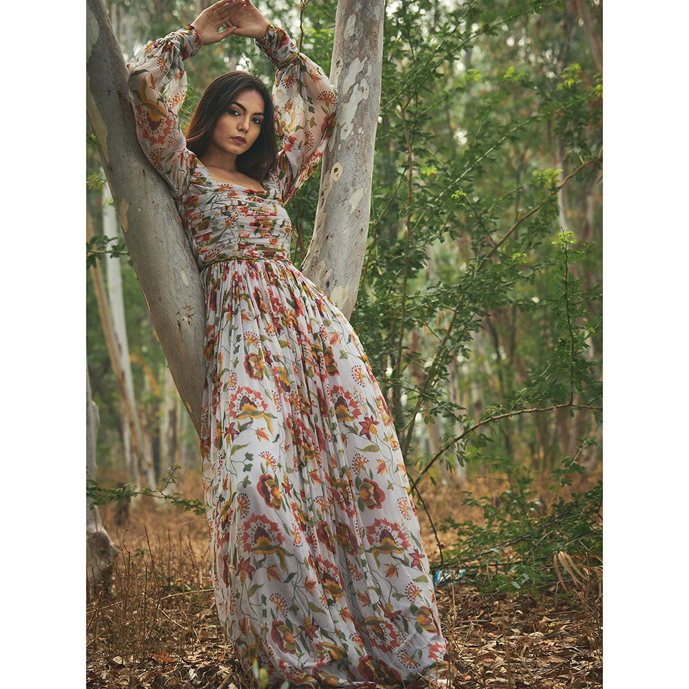 Baise Gaba Grey Regia Dress