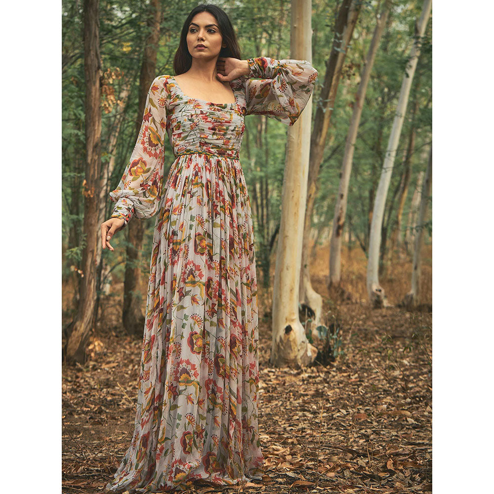 Baise Gaba Grey Regia Dress