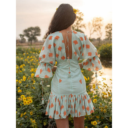 Baise Gaba Blue Tahiti Dress