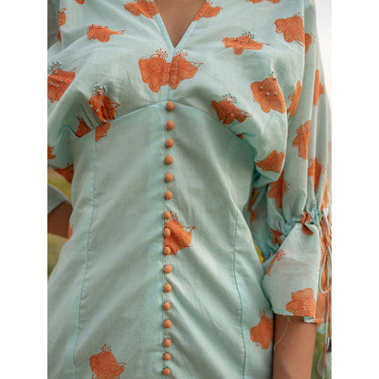 Baise Gaba Blue Tahiti Dress