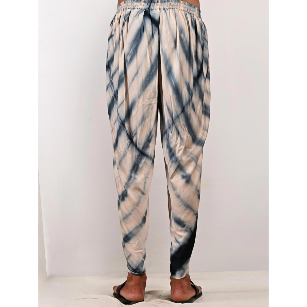 Bohame Rowan Tie Dye Kurta With Tulip Pants (Set of 2)
