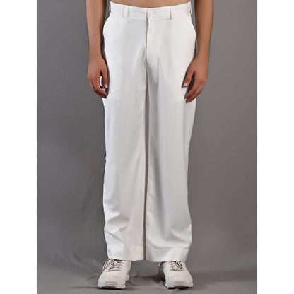 Bohame Avel Digital Print White & Blue Shirt and Pants (Set of 2)