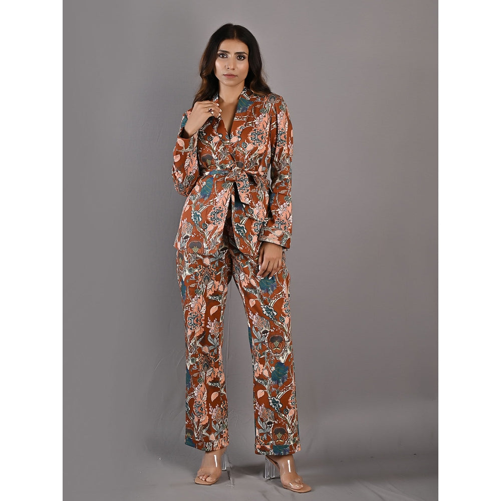 Bohame Samatha Multi & Maroon Jacket (Set of 3)