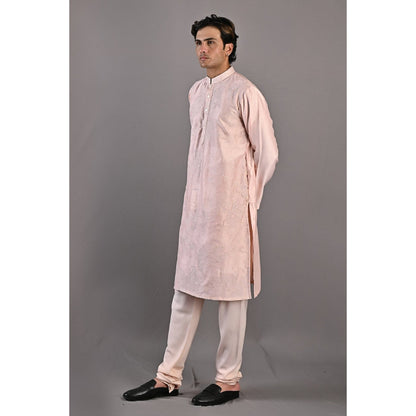 Bohame Myles Peach Kurta (Set of 2)
