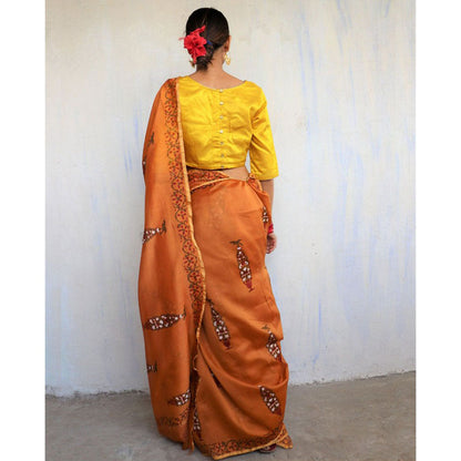 Chidiyaa Asmita Roshni Saree with Unstitched Blouse