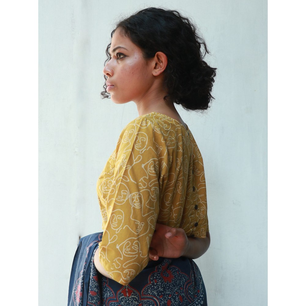 Chidiyaa Monroe Cotton Blouse Fmtm