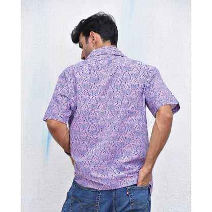 Chidiyaa Jilibi Butterfly Breeze Hand Block Printed Pure Cotton Shirt