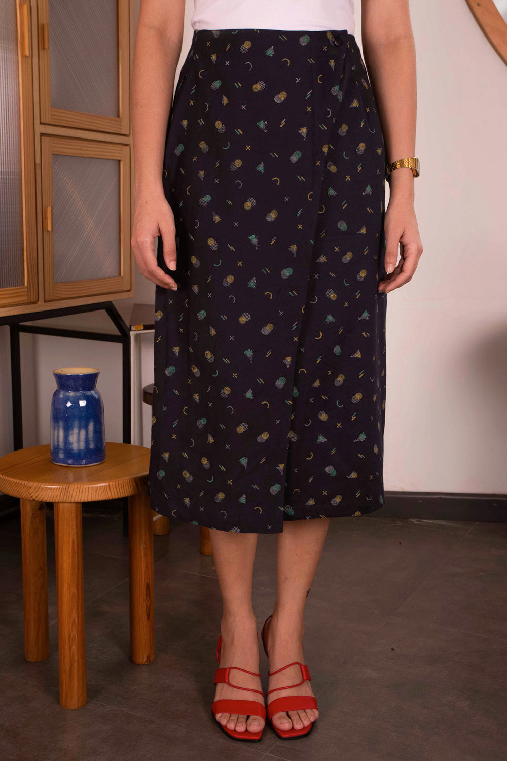 Cozy Evening Wrap Skirt