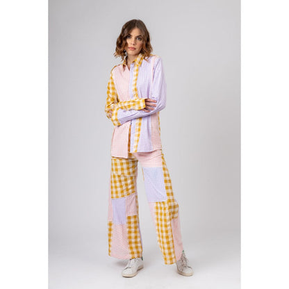 Doodlage Erin Patchwork Shirt