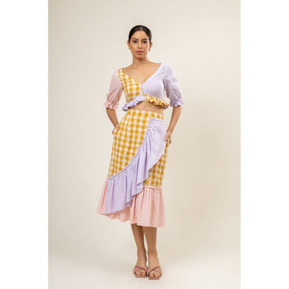 Doodlage Betty Panelled Top