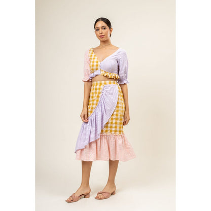 Doodlage Betty Panelled Top