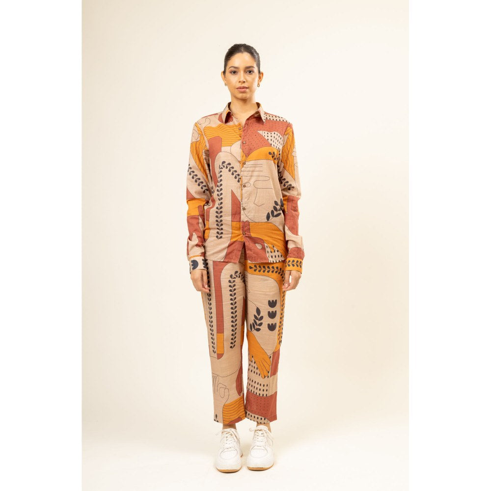 Doodlage Self Love Printed Pants