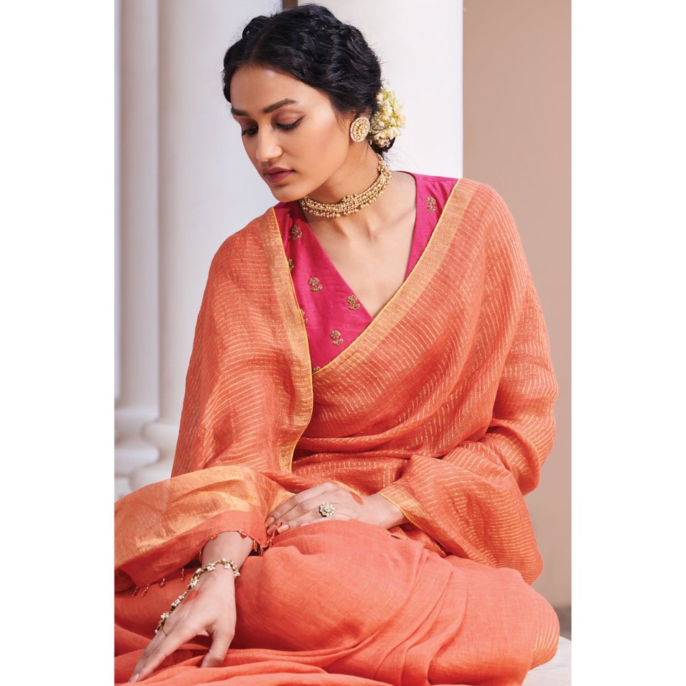 Dressfolk Kesari Saree