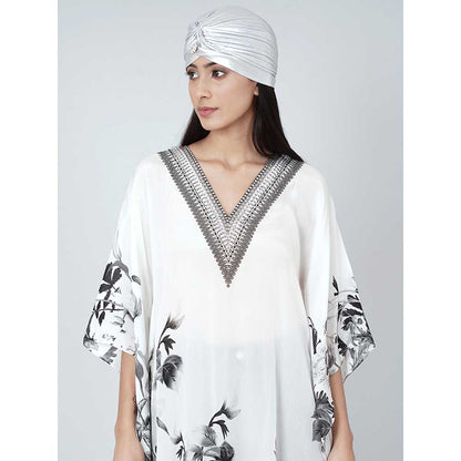 First Resort by Ramola Bachchan Silver Turban