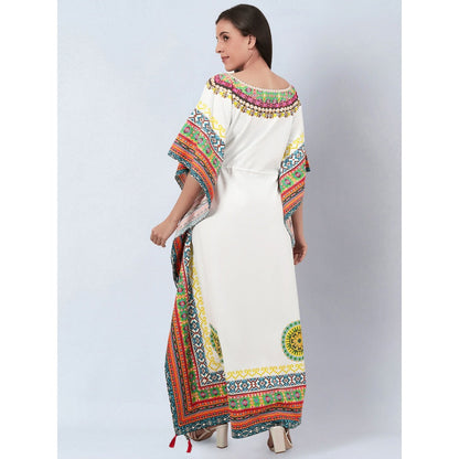 First Resort by Ramola Bachchan Multi Colour Kaftan