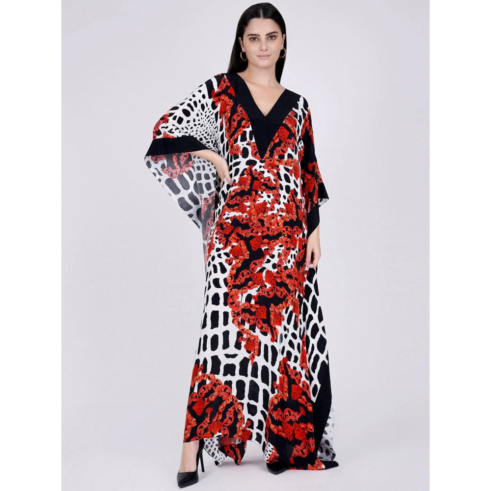 First Resort by Ramola Bachchan Multi Colour Kaftan