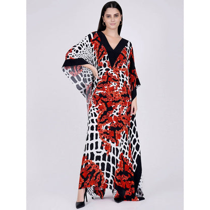 First Resort by Ramola Bachchan Multi Colour Kaftan