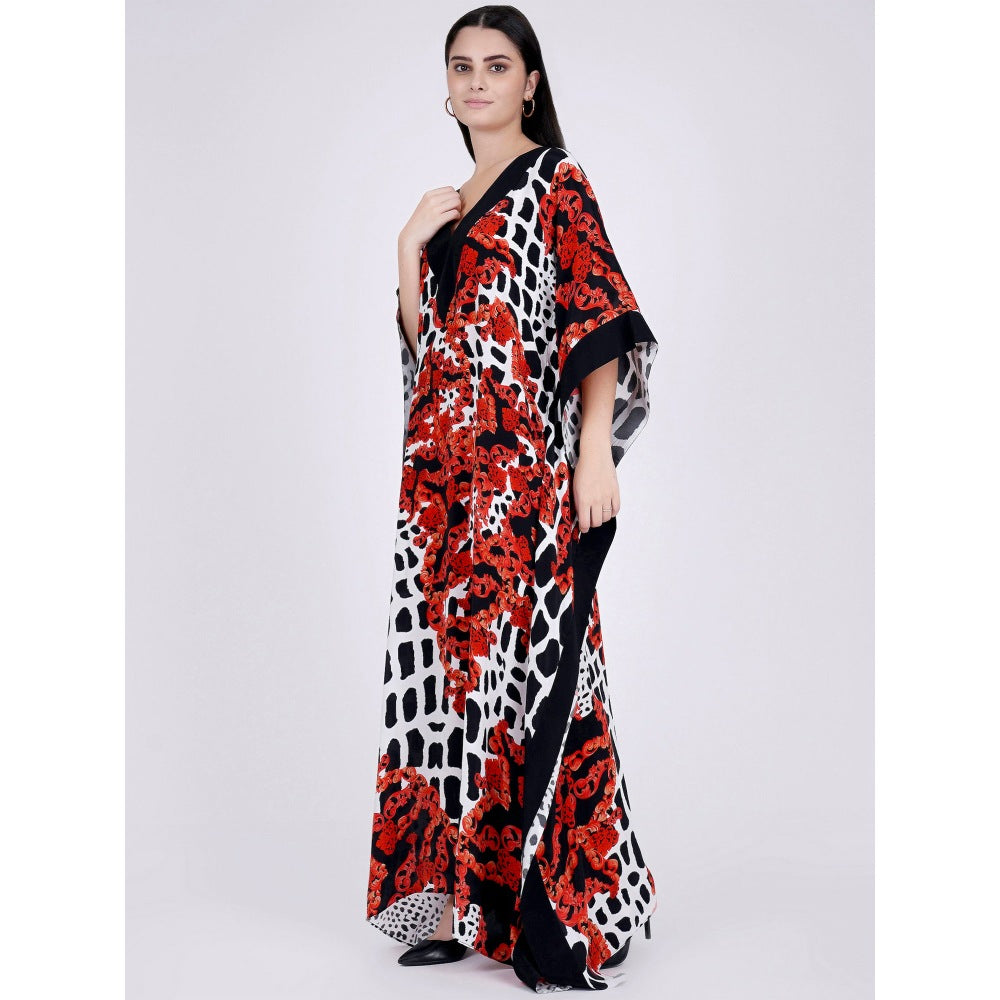 First Resort by Ramola Bachchan Multi Colour Kaftan