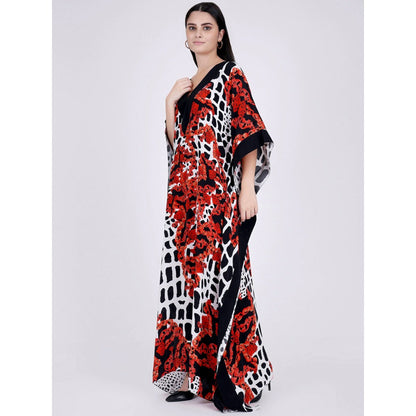 First Resort by Ramola Bachchan Multi Colour Kaftan