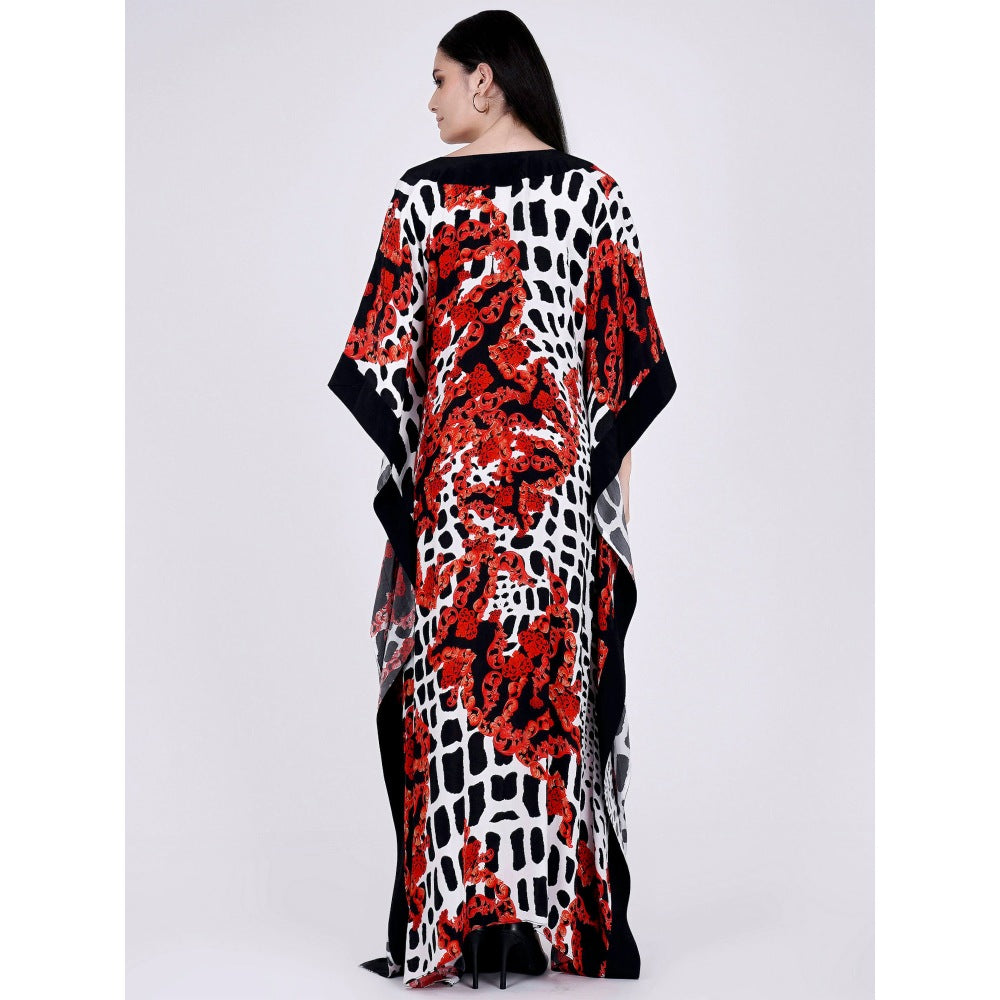 First Resort by Ramola Bachchan Multi Colour Kaftan