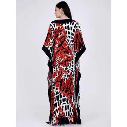 First Resort by Ramola Bachchan Multi Colour Kaftan