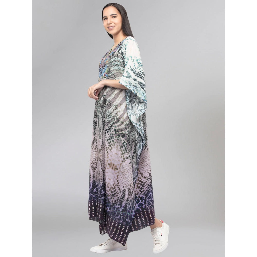 First Resort by Ramola Bachchan Multi Colour Kaftan