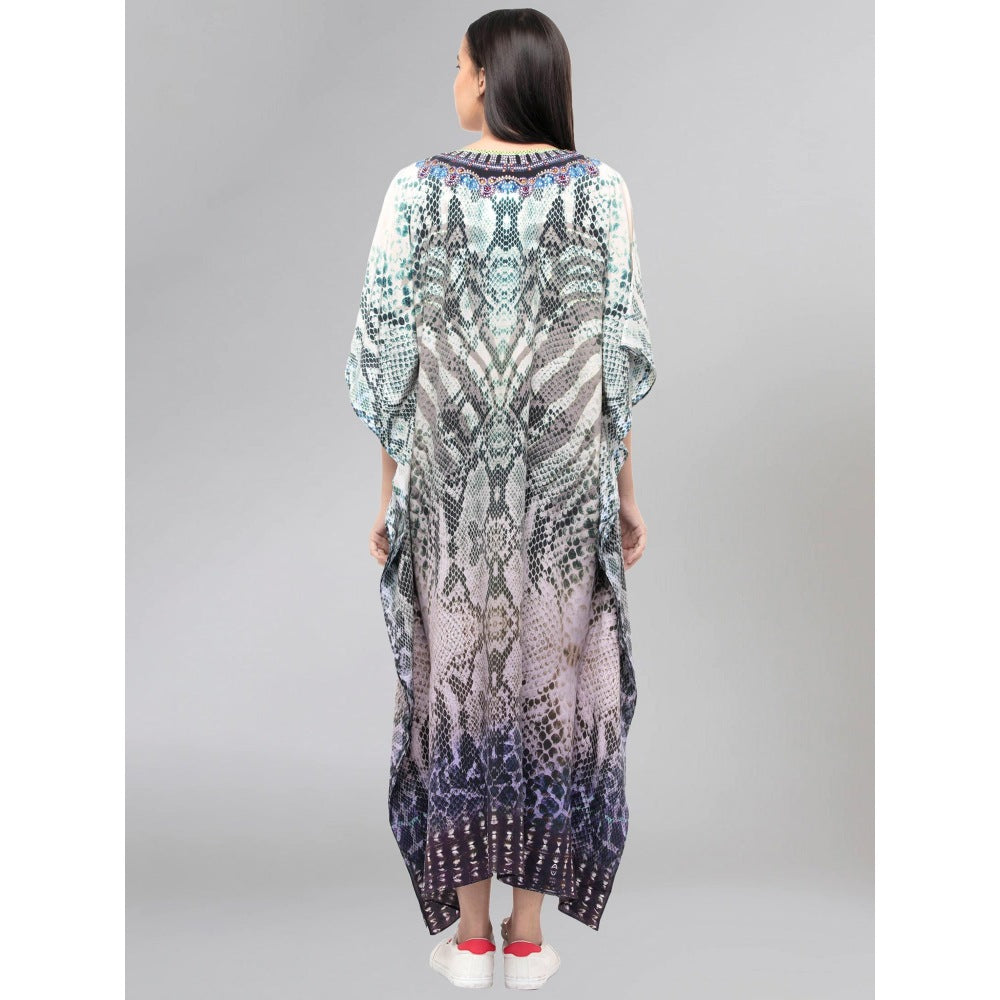 First Resort by Ramola Bachchan Multi Colour Kaftan