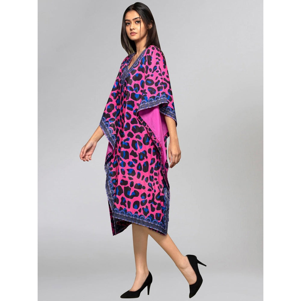 First Resort by Ramola Bachchan Multi Colour Kaftan